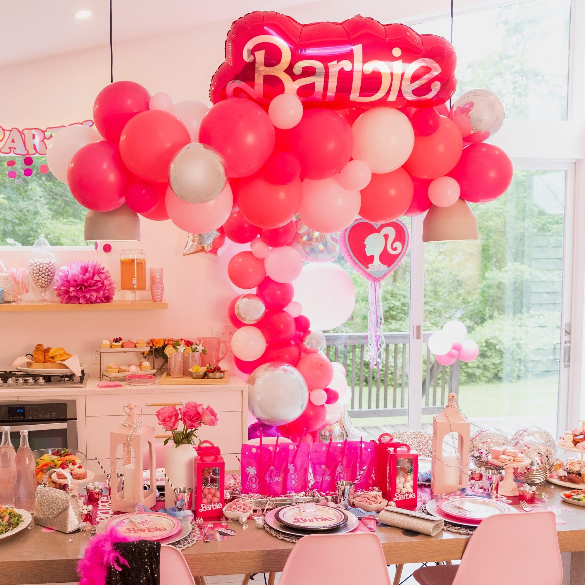 Barbie Foil Balloon Bouquet, 5pc